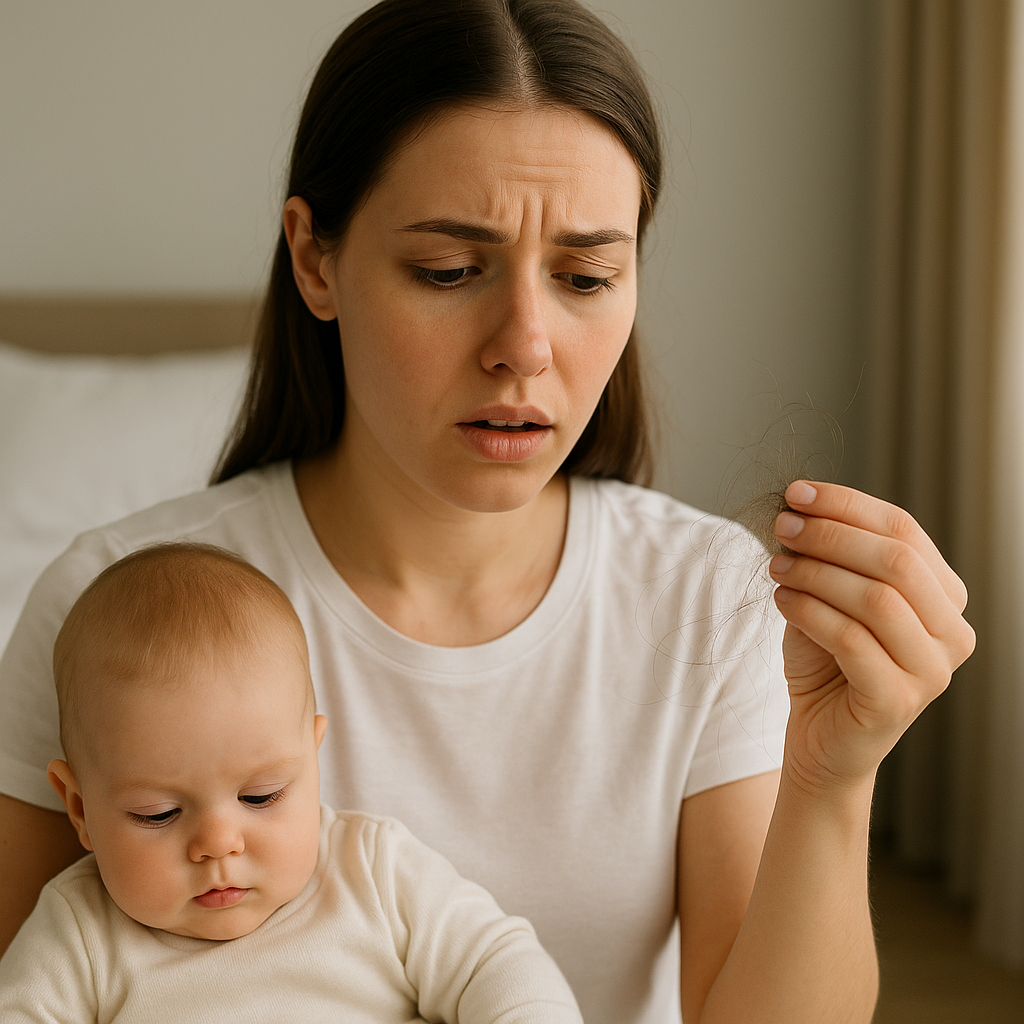 Postpartum Hair Loss: What Causes It and How to Regrow Your Hair Naturally