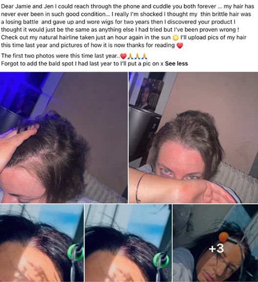 Customer message